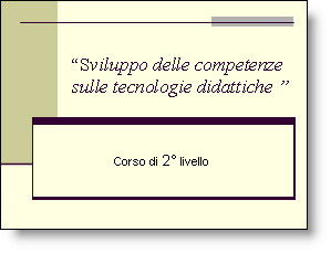 presentazione